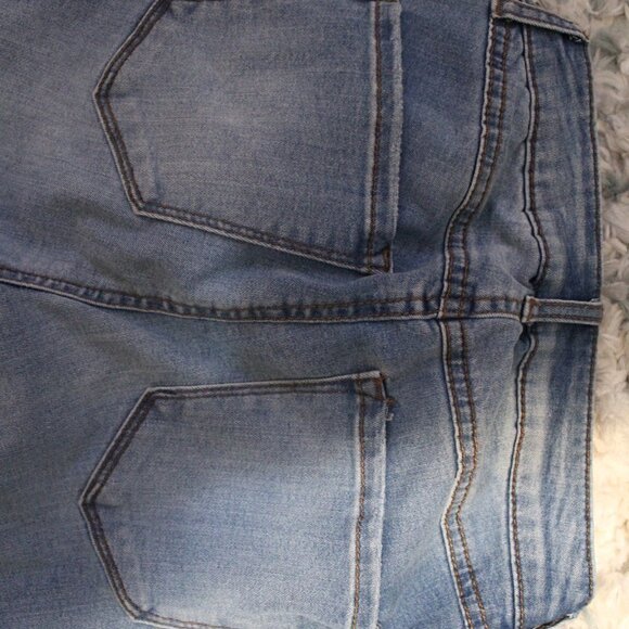 Rewash Ripped Light blue Junior Size 1 Jeans - Picture 7 of 9
